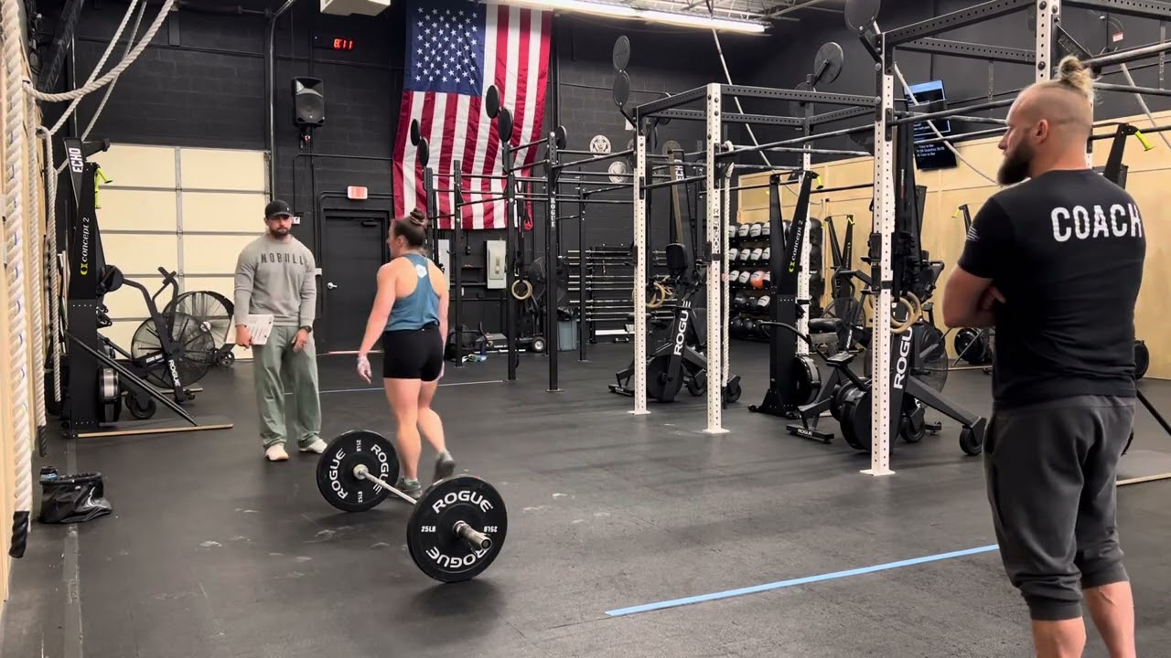 CrossFit Individual Semifinals 2025 - Workout #4