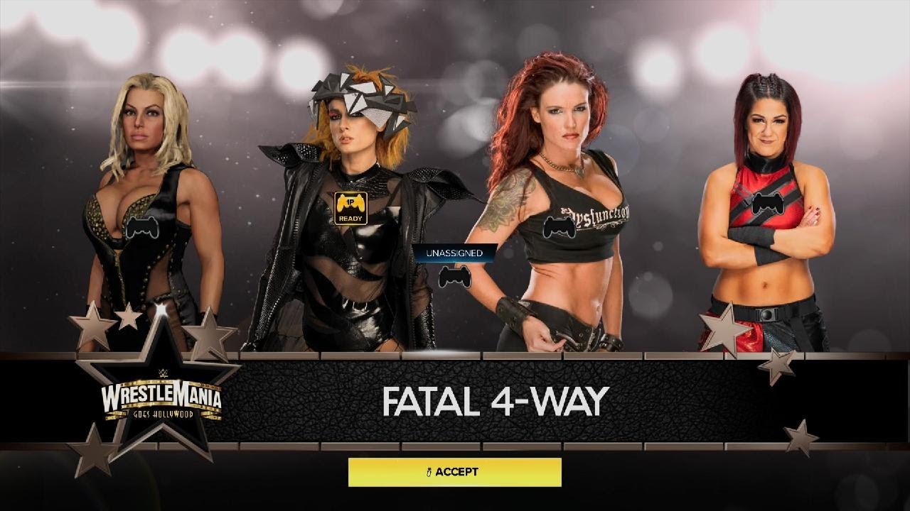 Lita vs Trish Stratus vs Becky Lynch vs Bayley