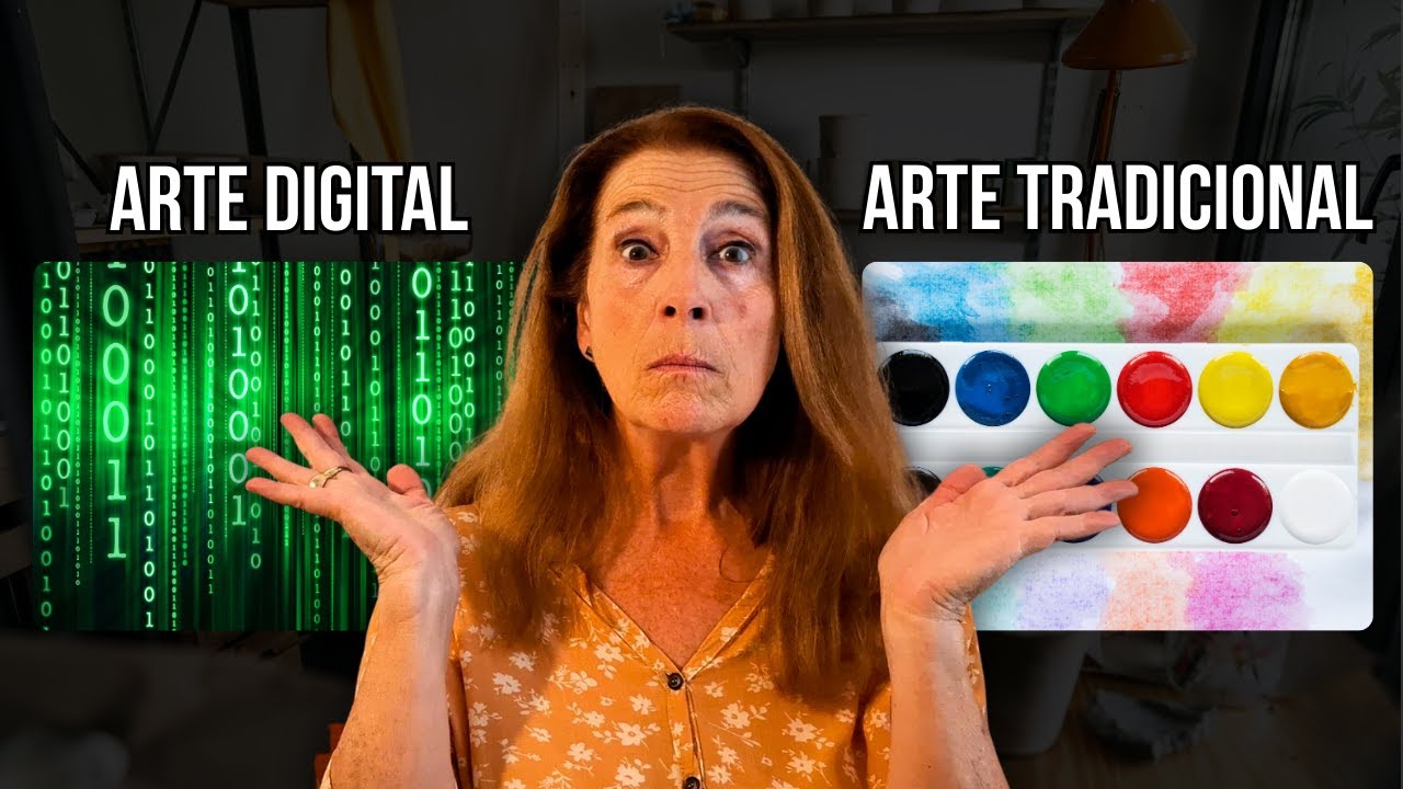 La verdad sobre el arte digital vs el arte tradicional