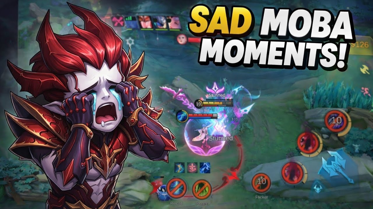 WHY ALWAYS ME |(SAD MOBA MOMENTS😭) DYRROTH GAMEPLAY | 