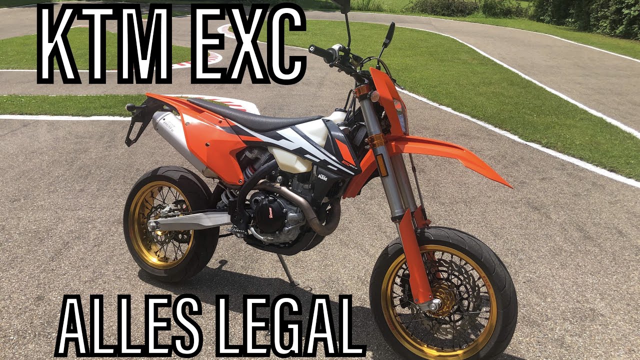 KTM EXC legal fahren  | offene Leistung | Motovlog #2