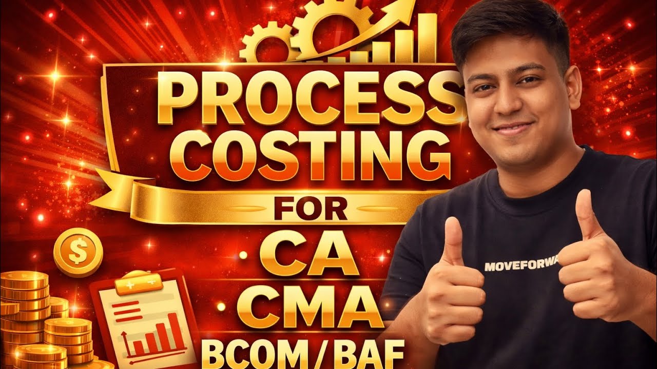 Process costing (part-1) for CA/CMA/BCOM/BAF 