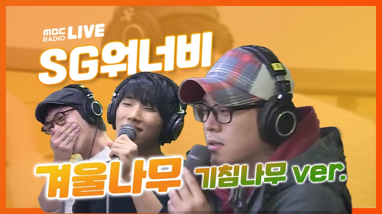 [LIVE] SG워너비 - 겨울나무 (기침나무ver.) / 올라이브 / 박경림의 별이 빛나는 밤에 / MBC 101102 방송