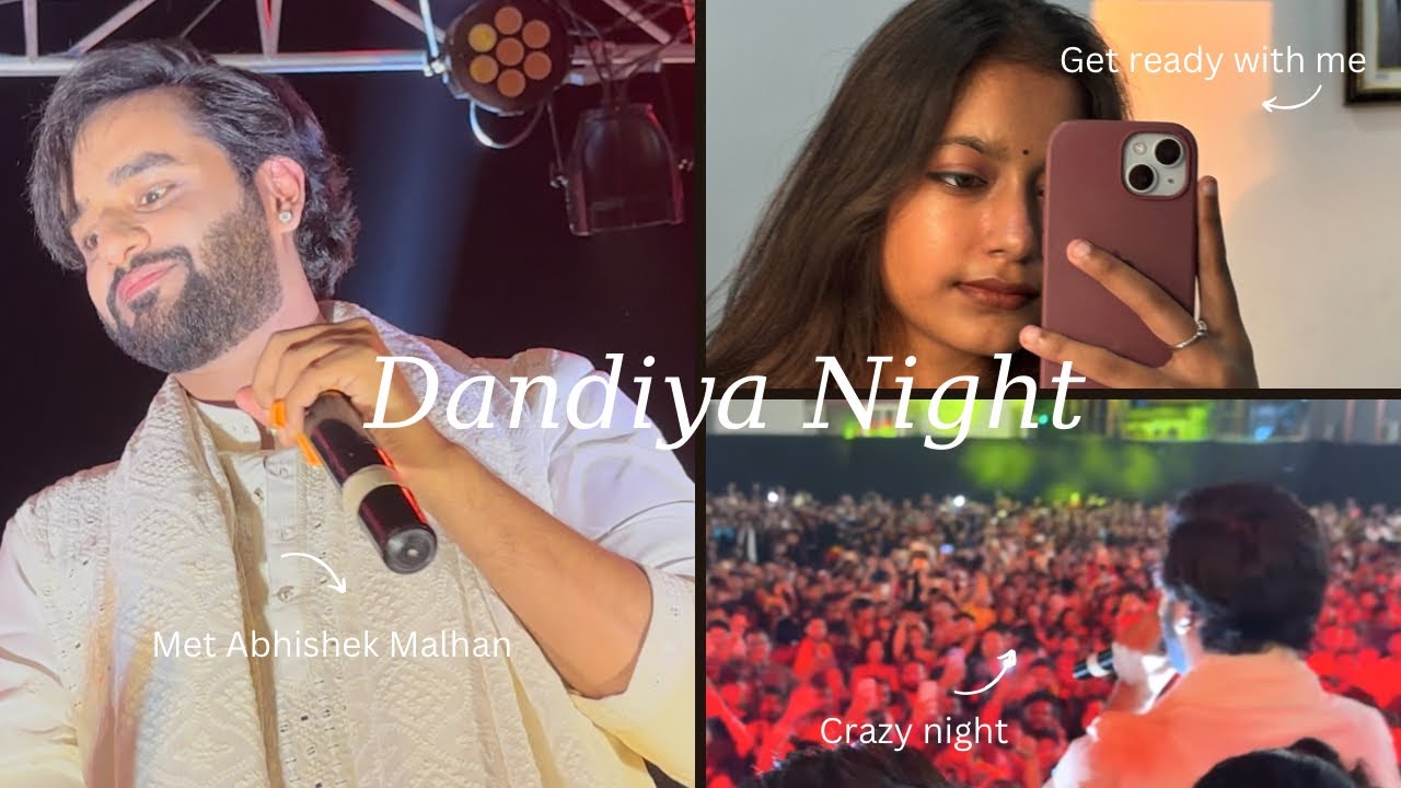 The Night I Met My Biggest Crush 💖✨ | Dandiya Vlog @FukraInsaan 