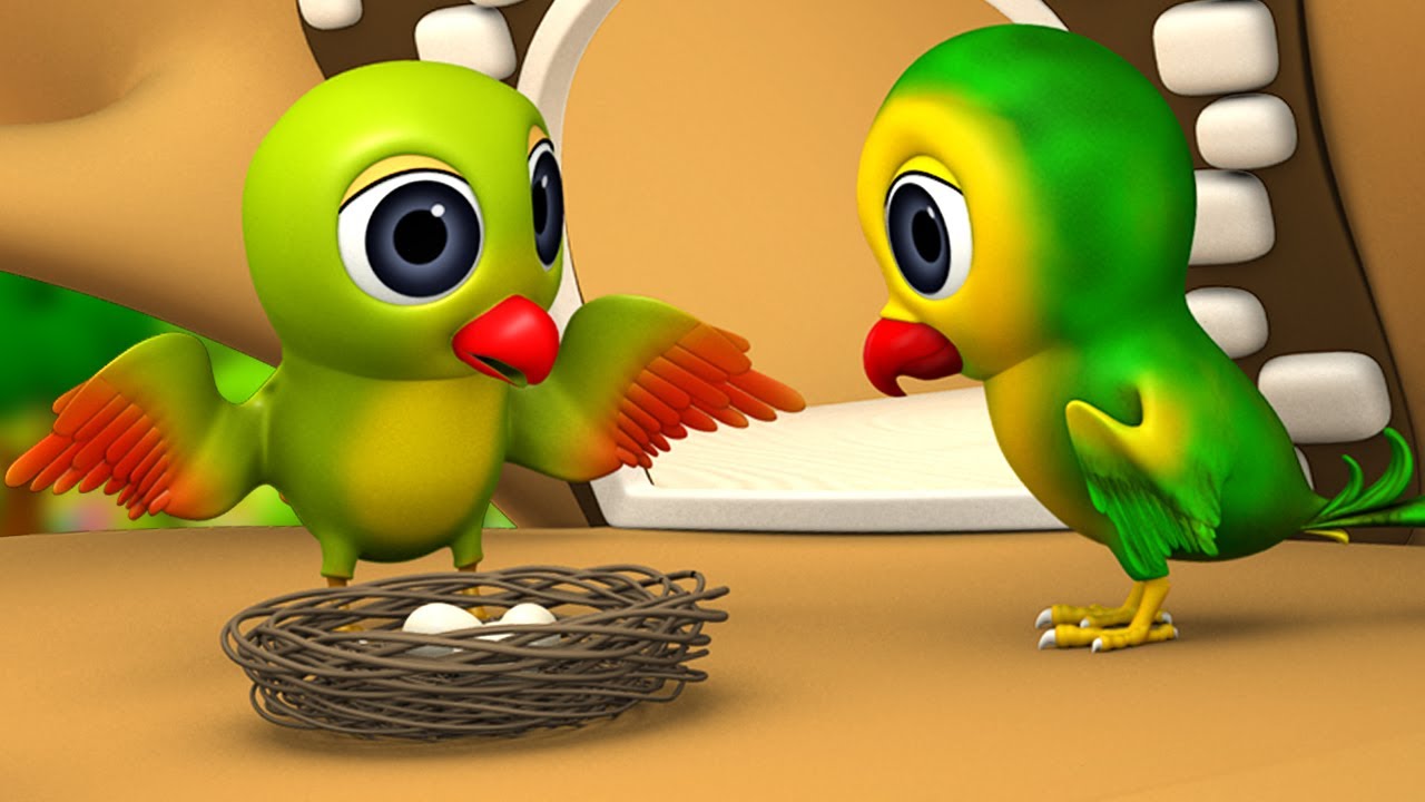 கிளி முட்டை தமிழ் கதை - Parrot Egg's Tamil Story 3D Animated Kids Moral Stories Fairy Tales