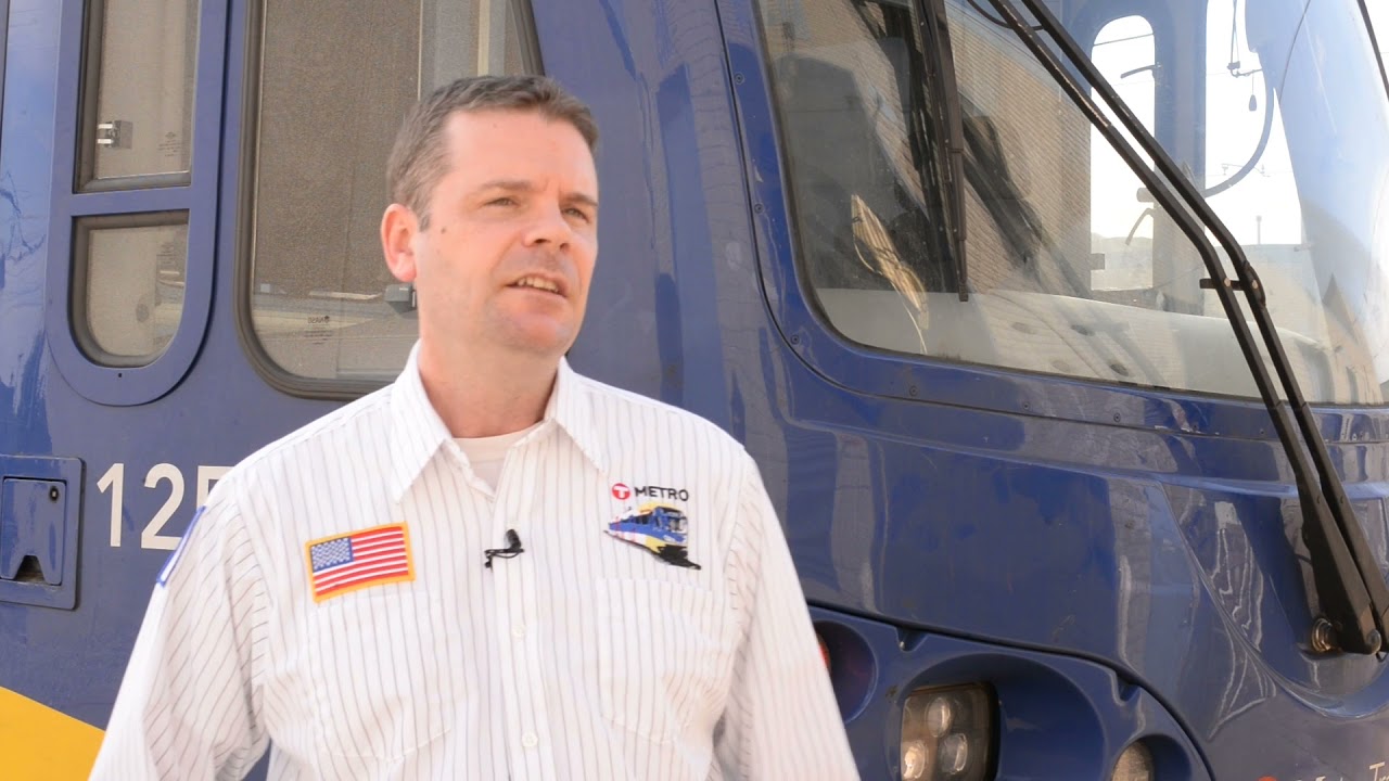 Metro Transit: Karl is a light rail train operator