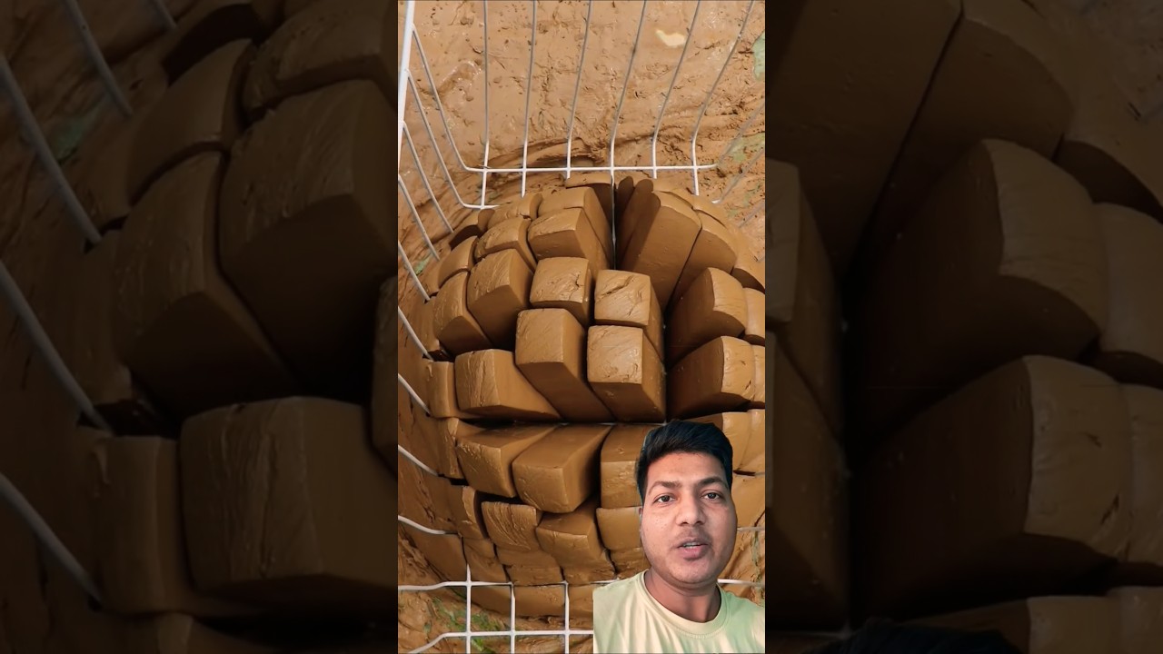 mud look like a tasty sweet #satisfying #shorts #funny #satisfyingvideo