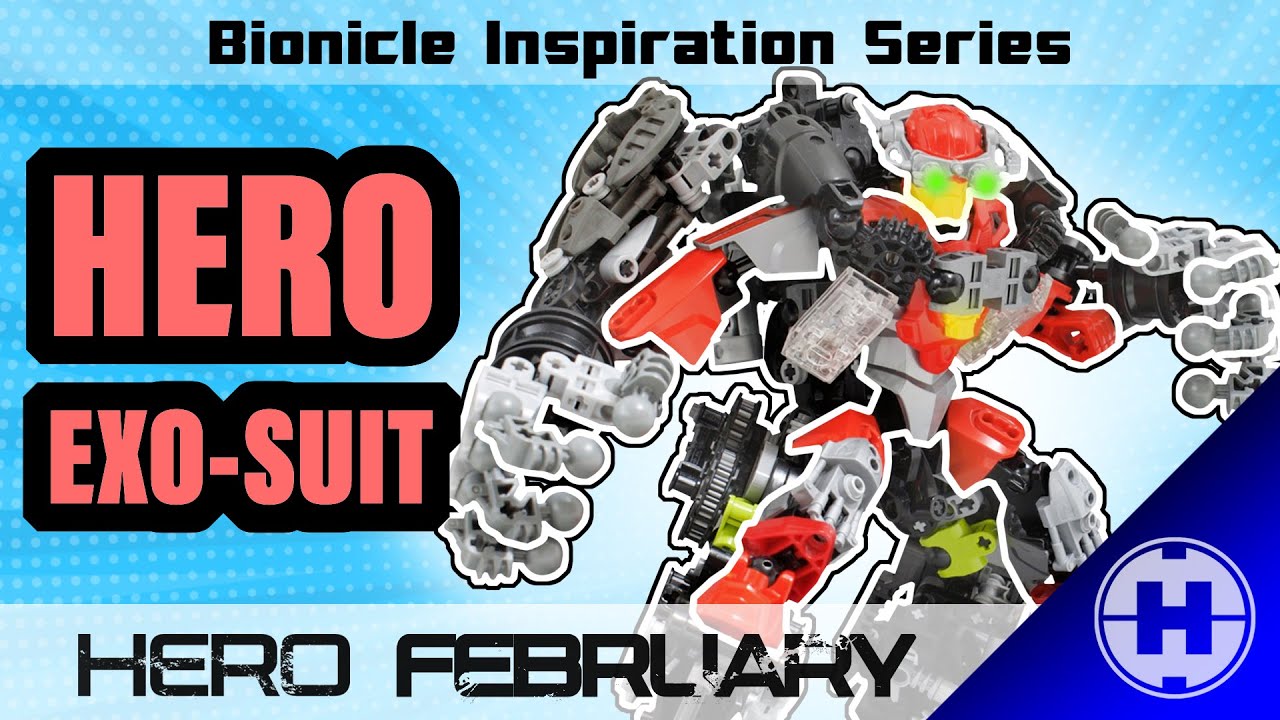 HERO FACTORY EXO SUIT - Bionicle Inspiration Series - Hero Factory (HF FEB 2)