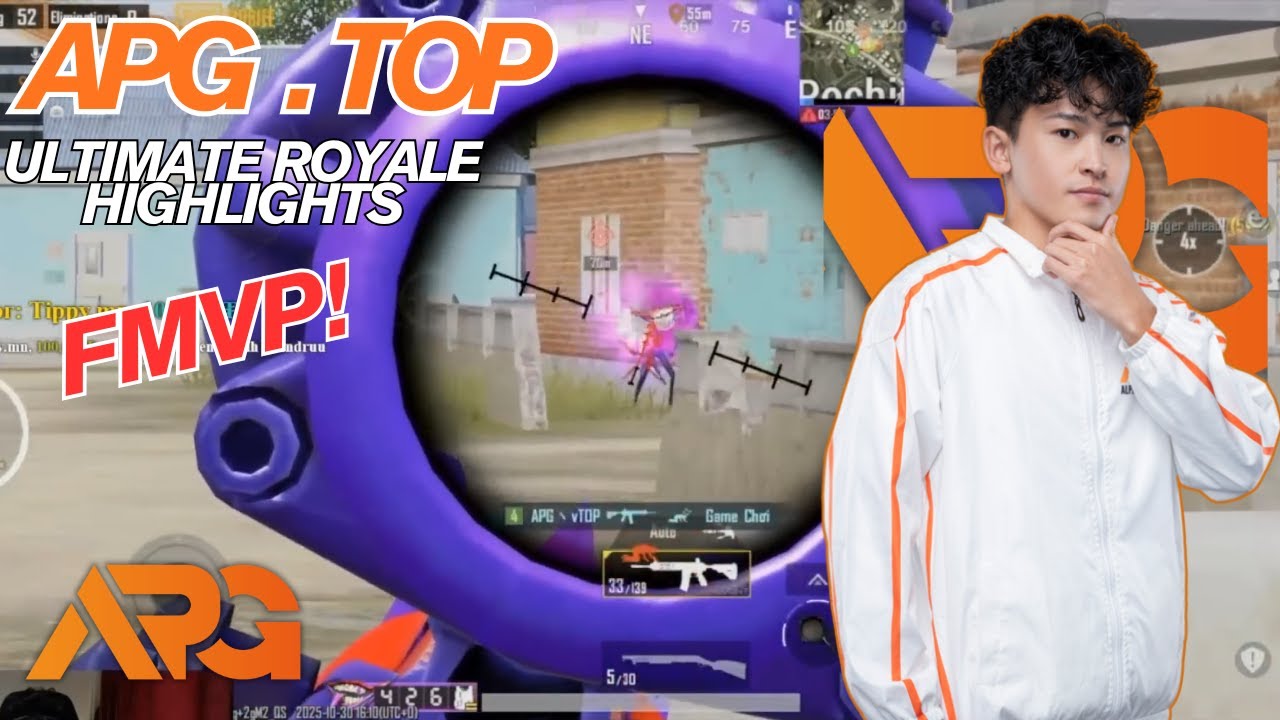 APG.TOP Ultimate Royale Hightlights PUBGM🔥 #