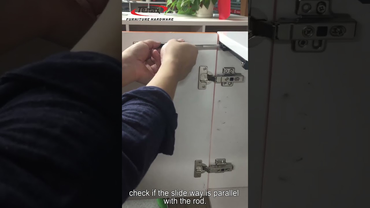 push hinges door | how to installation Push open door and soft close hinge SYSTEM temax PM100