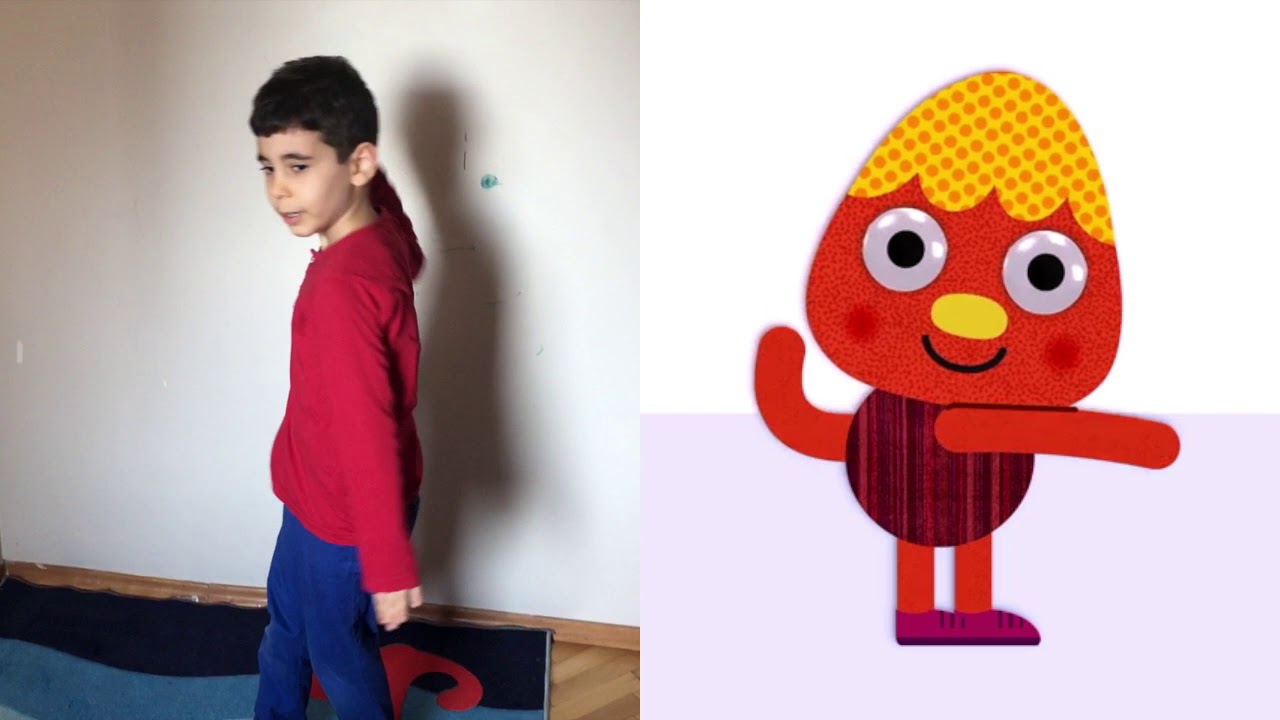 Walking Walking Song | Kids Songs and Nursery Rhymes | Emir Berke Dancing