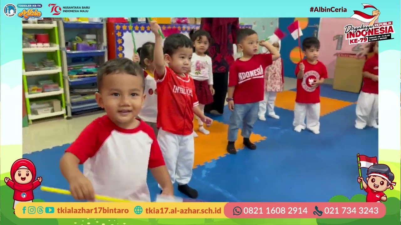 Lomba 17 Agustus Kelompok Toddler TK ALBIN 2024