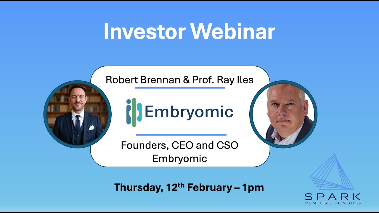 Investor webinar - Embryomic