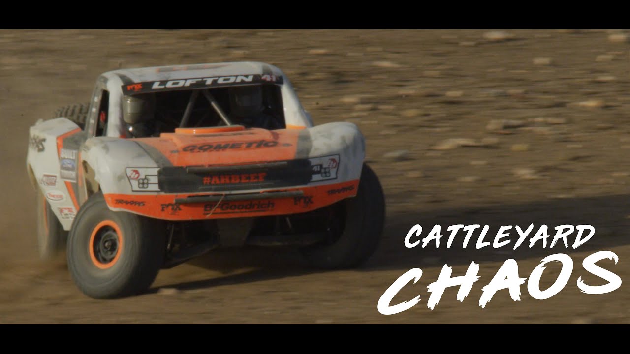 Cattleyard Chaos - Traxxas UDR In Action