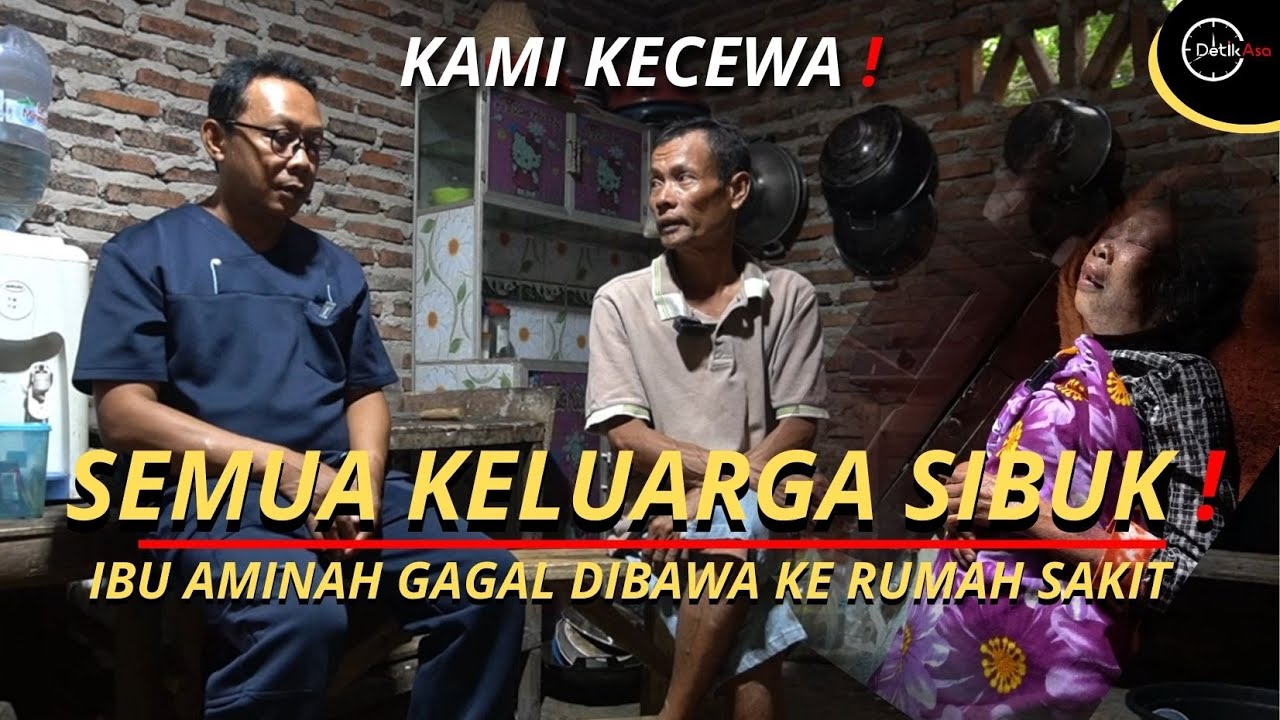 IBU AMINAH GAGAL BEROBAT❗️KARNA SEMUA KELUARGA SIBUK
