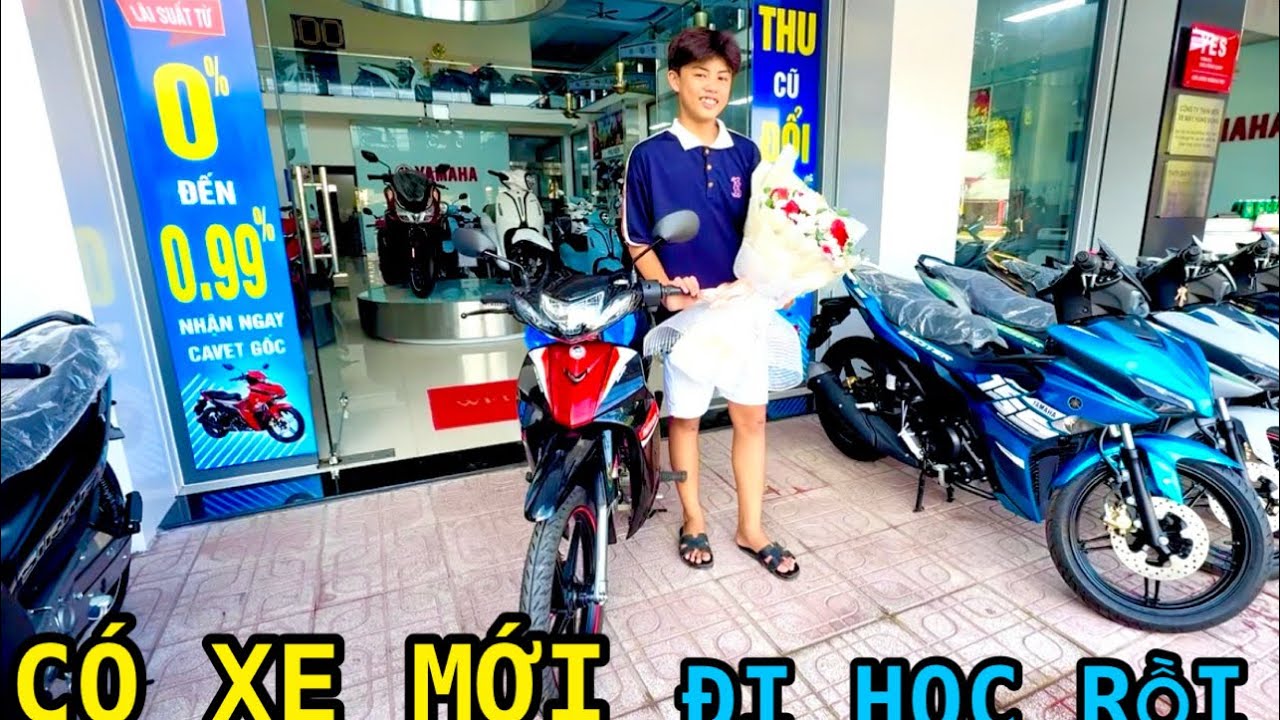 Bất Ngờ Anh Tư Trúng Số Mua Tặng Xe Mới Cho Hiệp Sĩ Để Đi Học|ATK