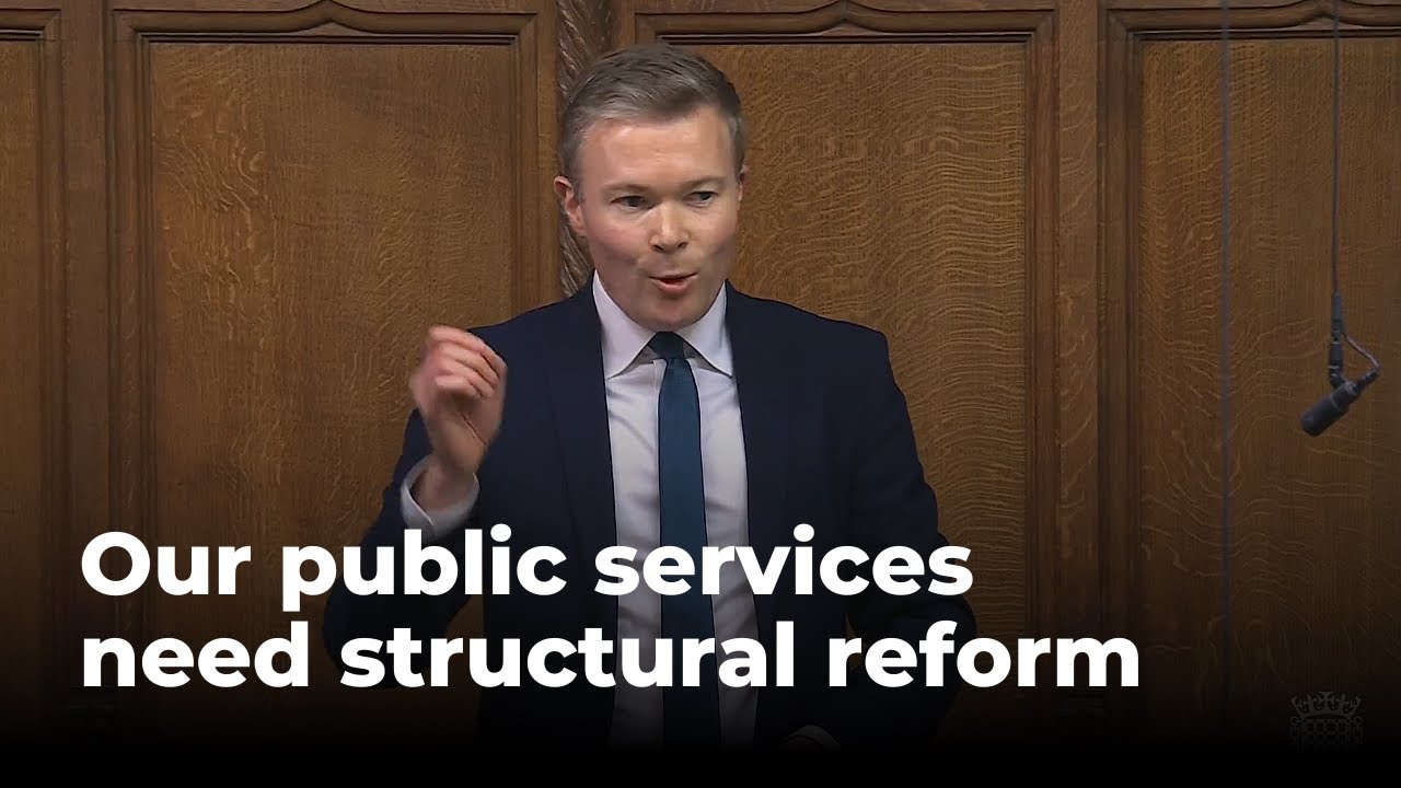 To have the best quality public services we need structural reform