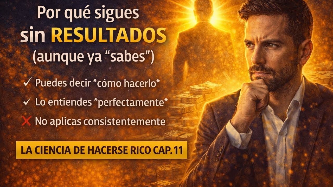 Por qué sigues sin resultados (aunque ya “sabes”) | La Ciencia de Hacerse Rico Cap. 11