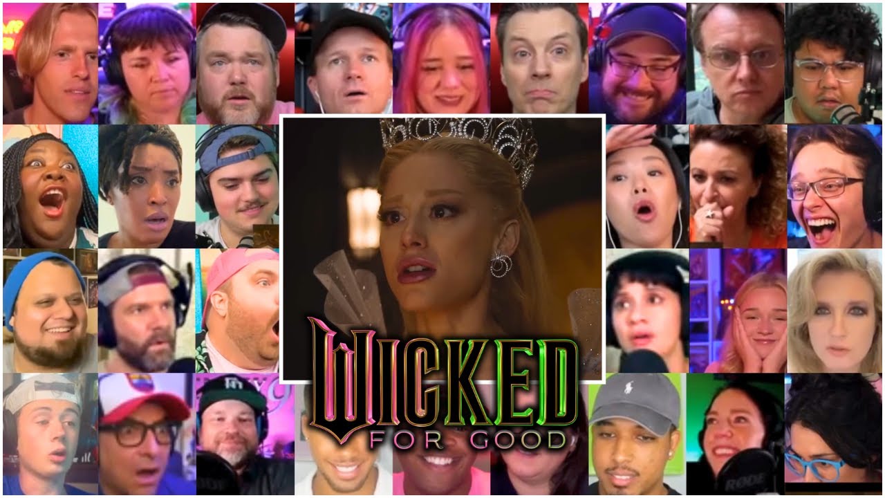 Wicked For Good Final Trailer Reaction Mashup | Wicked For Good Reaction Mashup | Ariana Grande