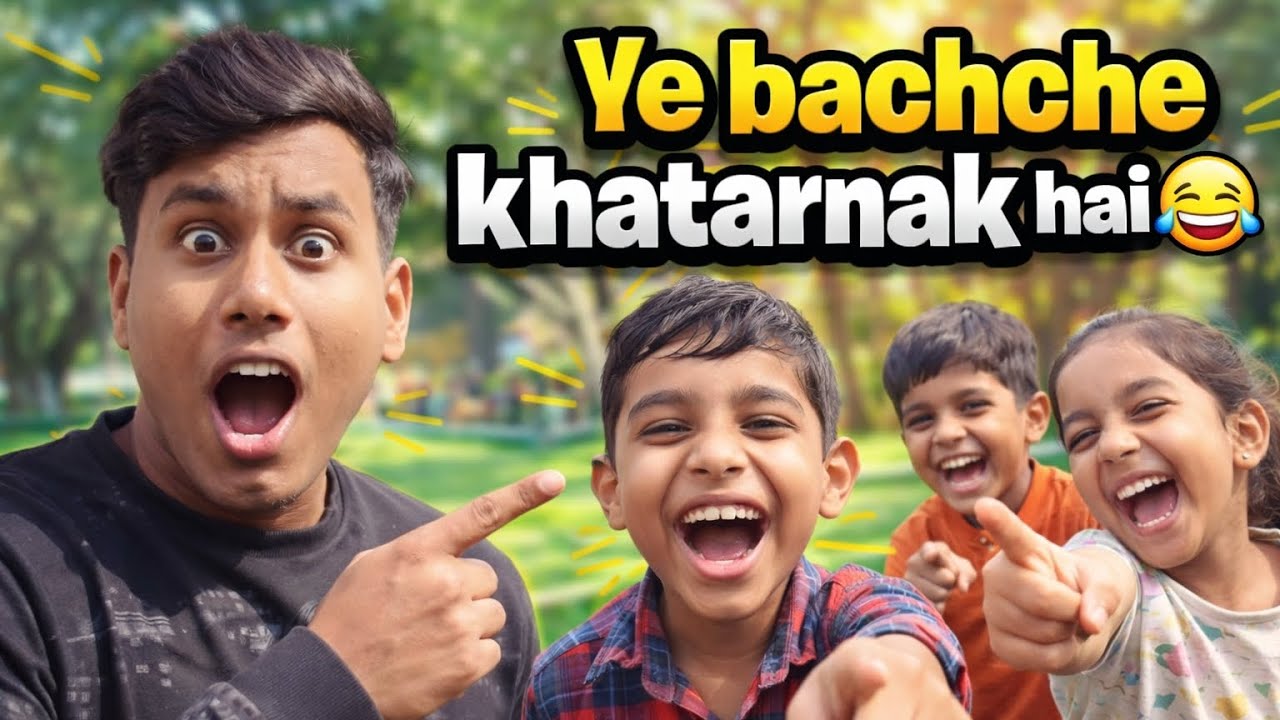 Ye bachche khatarnak hai 😅 | New vlog 📸 