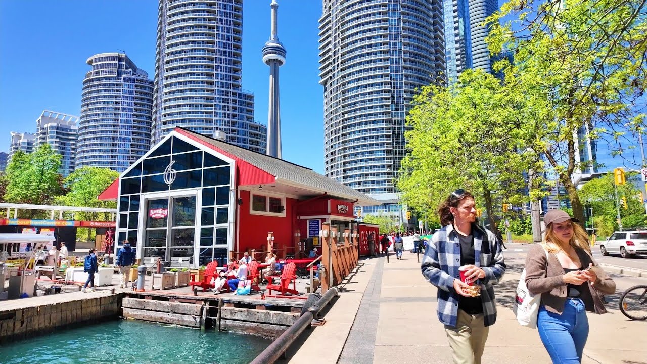 Victoria Day in Toronto Canada 2025 - Harbourfront and Downtown Walk 4K
