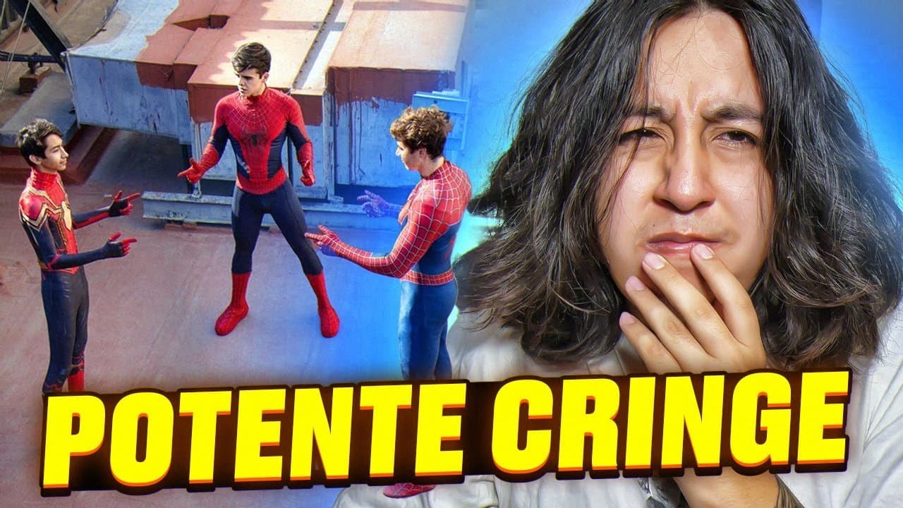 IMITANDO FOTOS DE SPIDERMAN con ANDRÉS NAVY jajaja