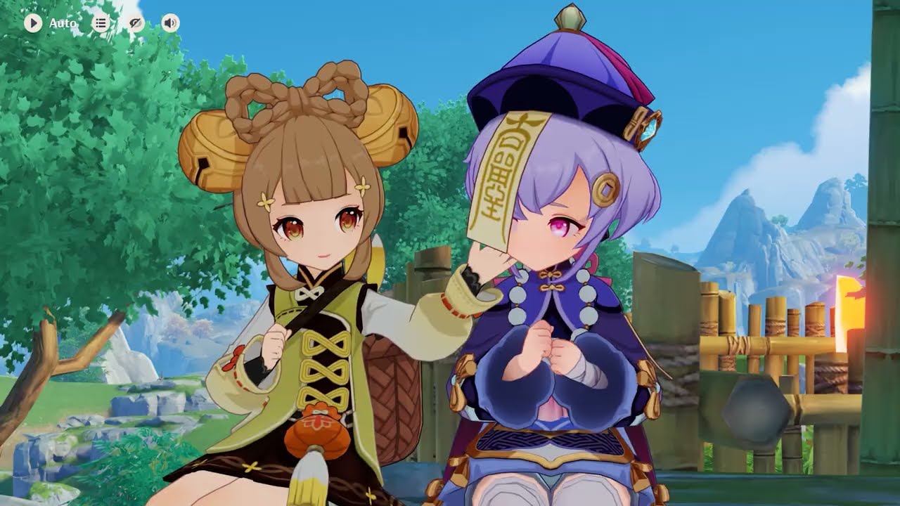 Genshin Impact Anecdotes : Poignant friendship between Yaoyao and Qiqi. Traveler's tale