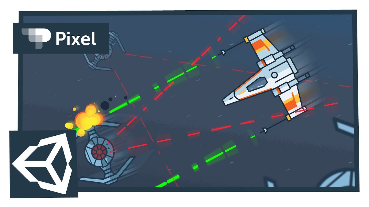 Создаем игру Asteroids в Unity | уроки для новичков