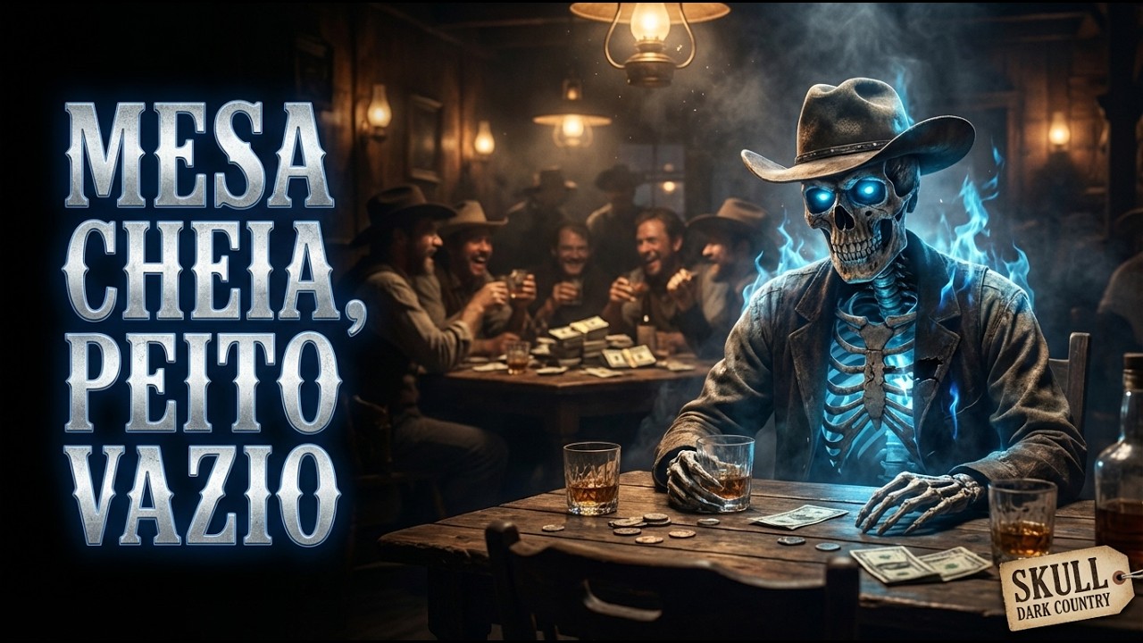 MESA CHEIA, PEITO VAZIO” -Skull  Dark Country Brazil (Clipe Oficial) Country Português
