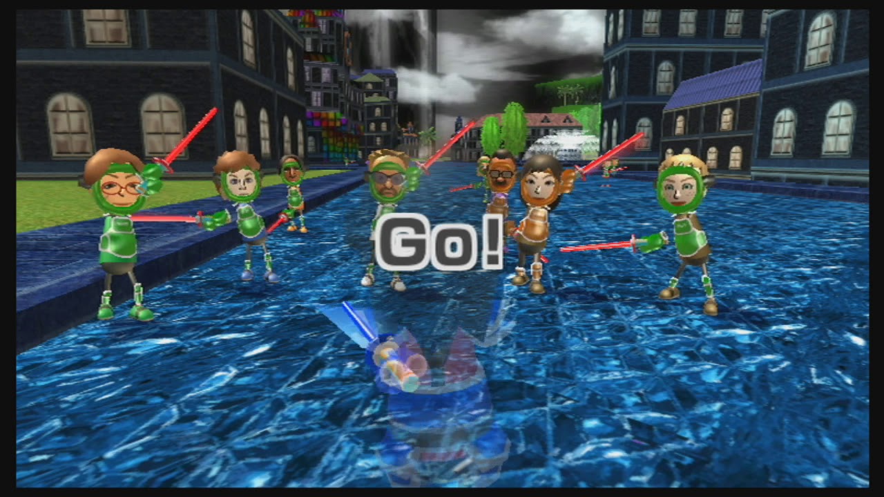 Wii Sports Resort  - Custom Swordplay Showdown Stage - 