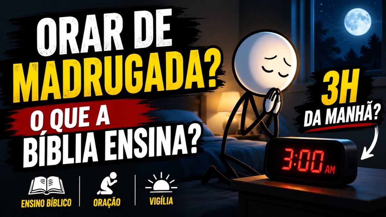 E SE VOCÊ ORAR 5 MINUTOS ÀS 3H DA MANHÃ POR 21 DIAS?