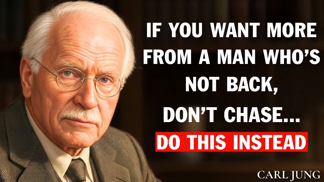 Carl Jung: If You Want More From A Man Who's Not Ready, Don't Chase, Do This Instead
