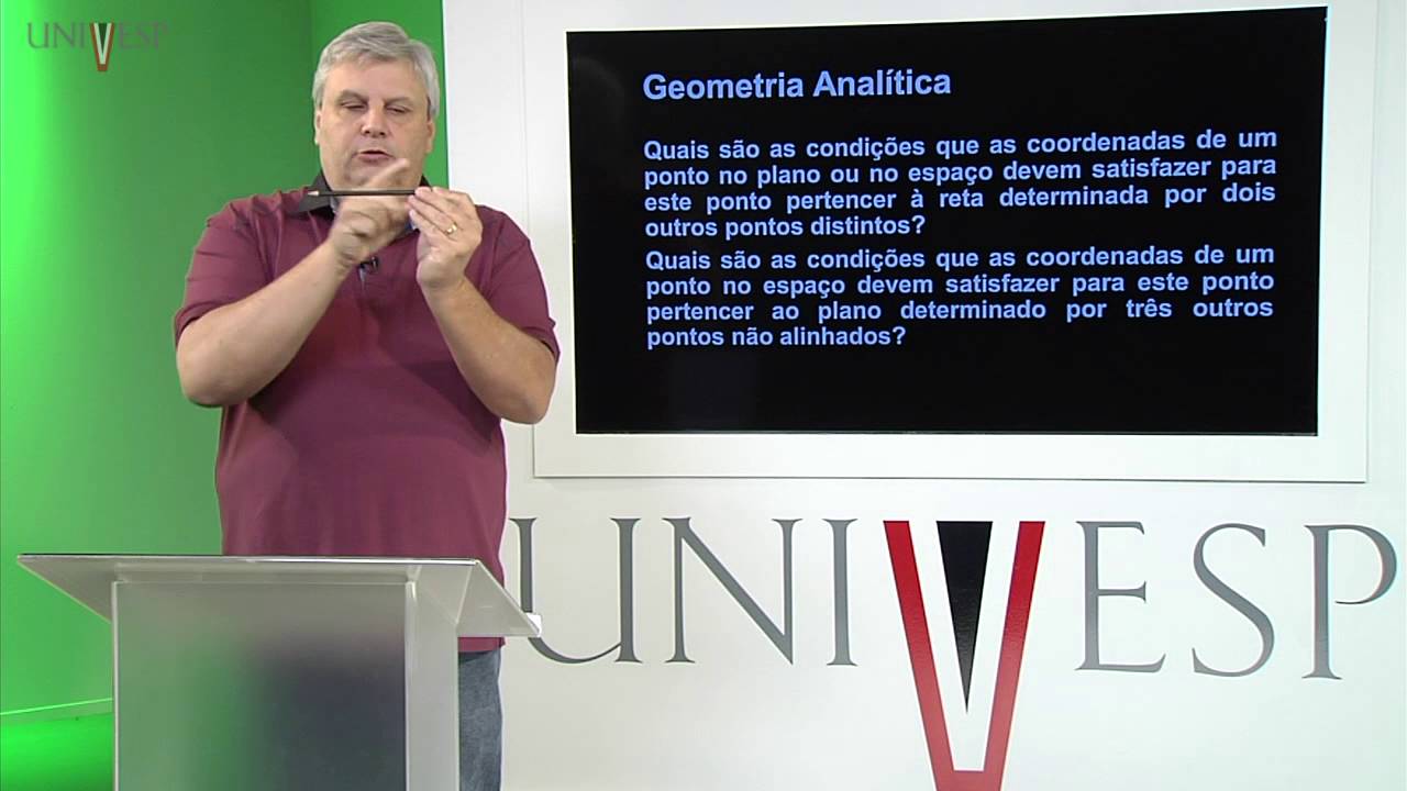 Geometria Analítica - Aula 01 - Apresentação da Disciplina