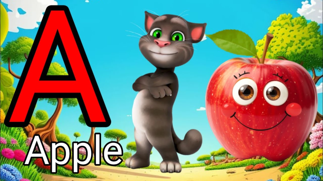 A For Apple,a for Apple,Alphabet A For Apple B For Ball,#aforapple,#abcd ABCD Video,Nursery Rhymes, 