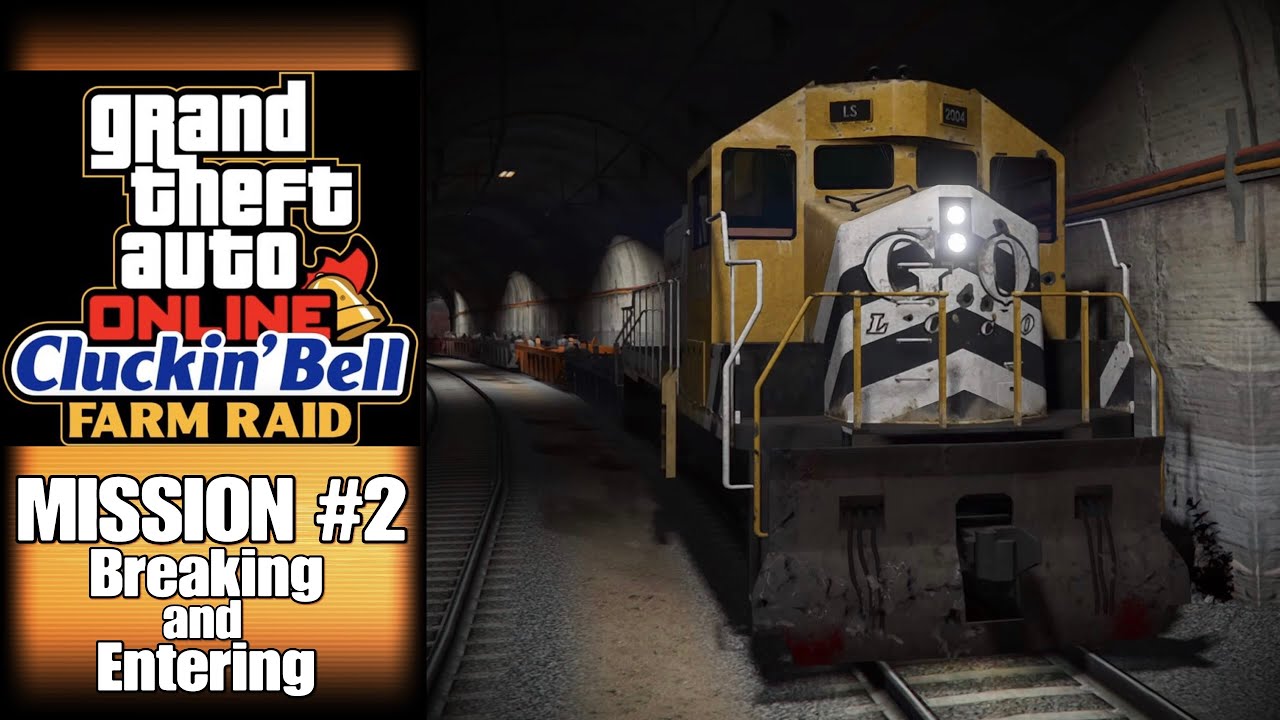 BREAKING AND ENTERING - Cluckin' Bell Farm Raid - GTA Online: The Chop Shop DLC