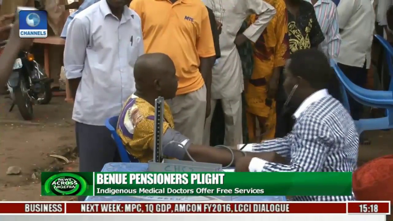 Benue Pensioners Plight: Indigenous Medical Doctors Offer Free Service