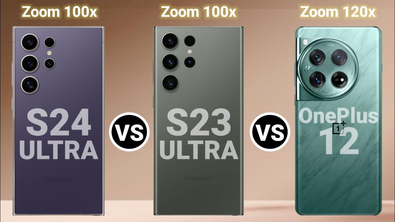 Samsung Galaxy S24 Ultra vs Samsung Galaxy S23 Ultra vs OnePlus 12 - Who is the best🔥