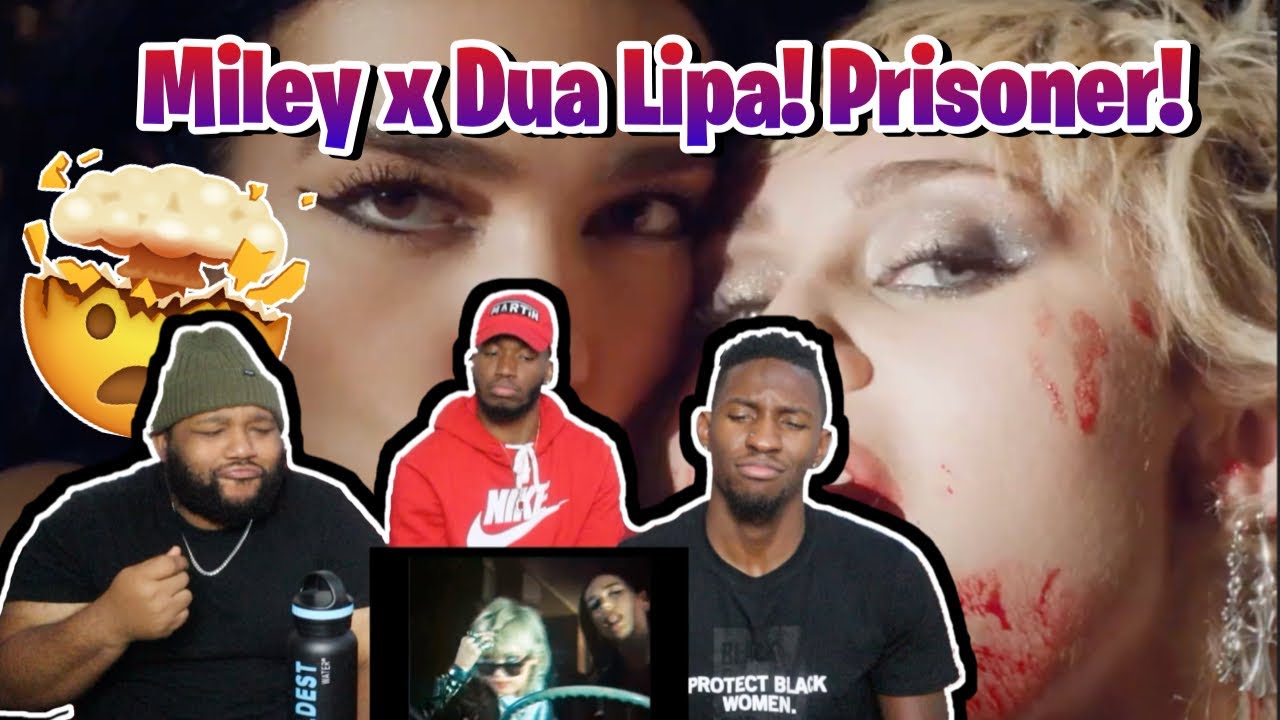 Miley Cyrus - Prisoner (Official Video) ft. Dua Lipa REACTION!!!