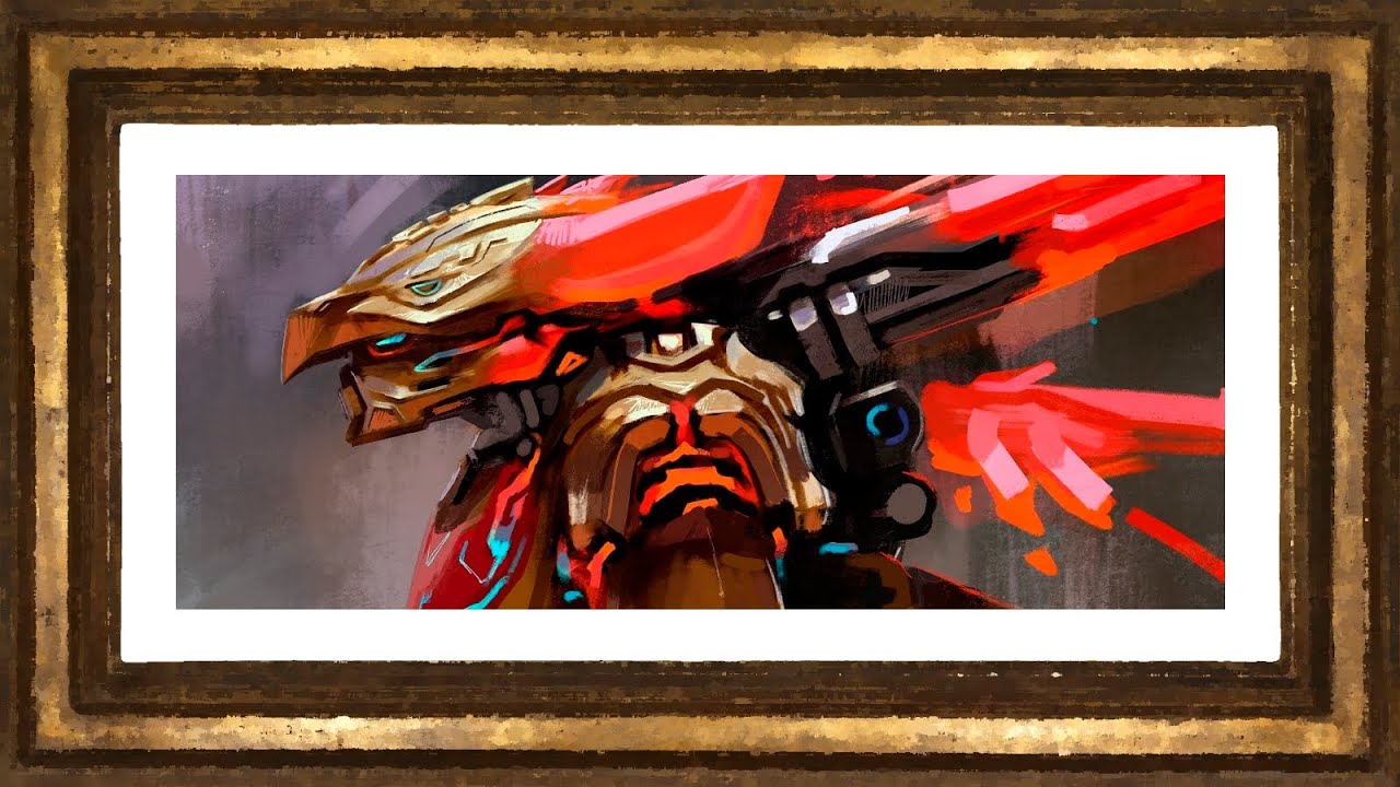 Tahu and Ikir by Matt Betteker (speedart) + BIONICLE 2016 theme music