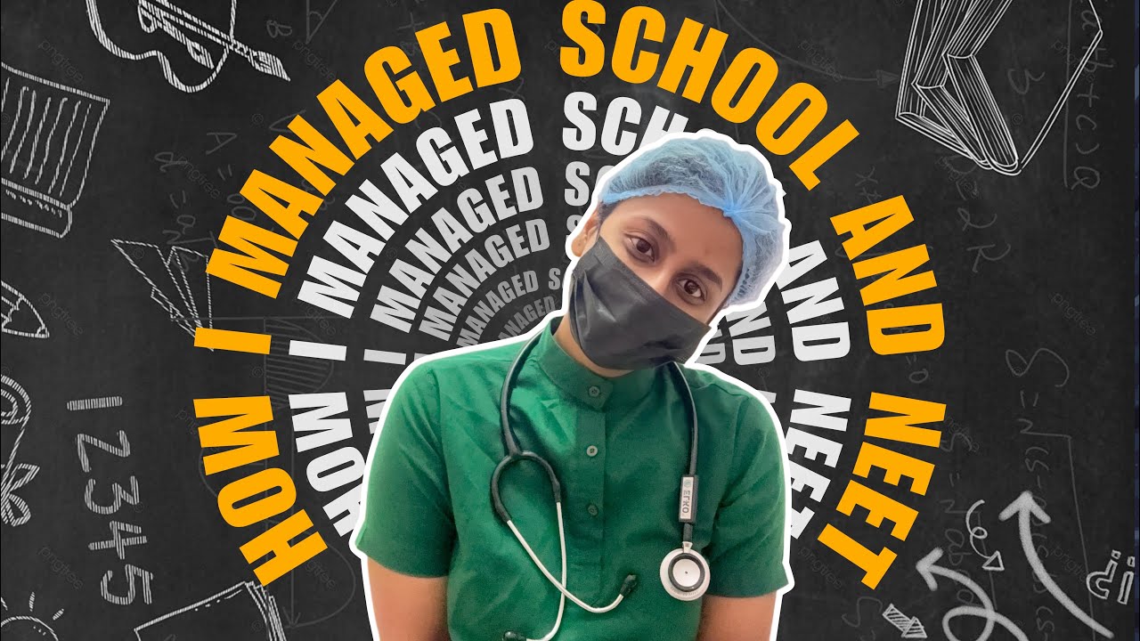 How I Balanced School & NEET⁉️| My Journey✨| Radhika Deeju