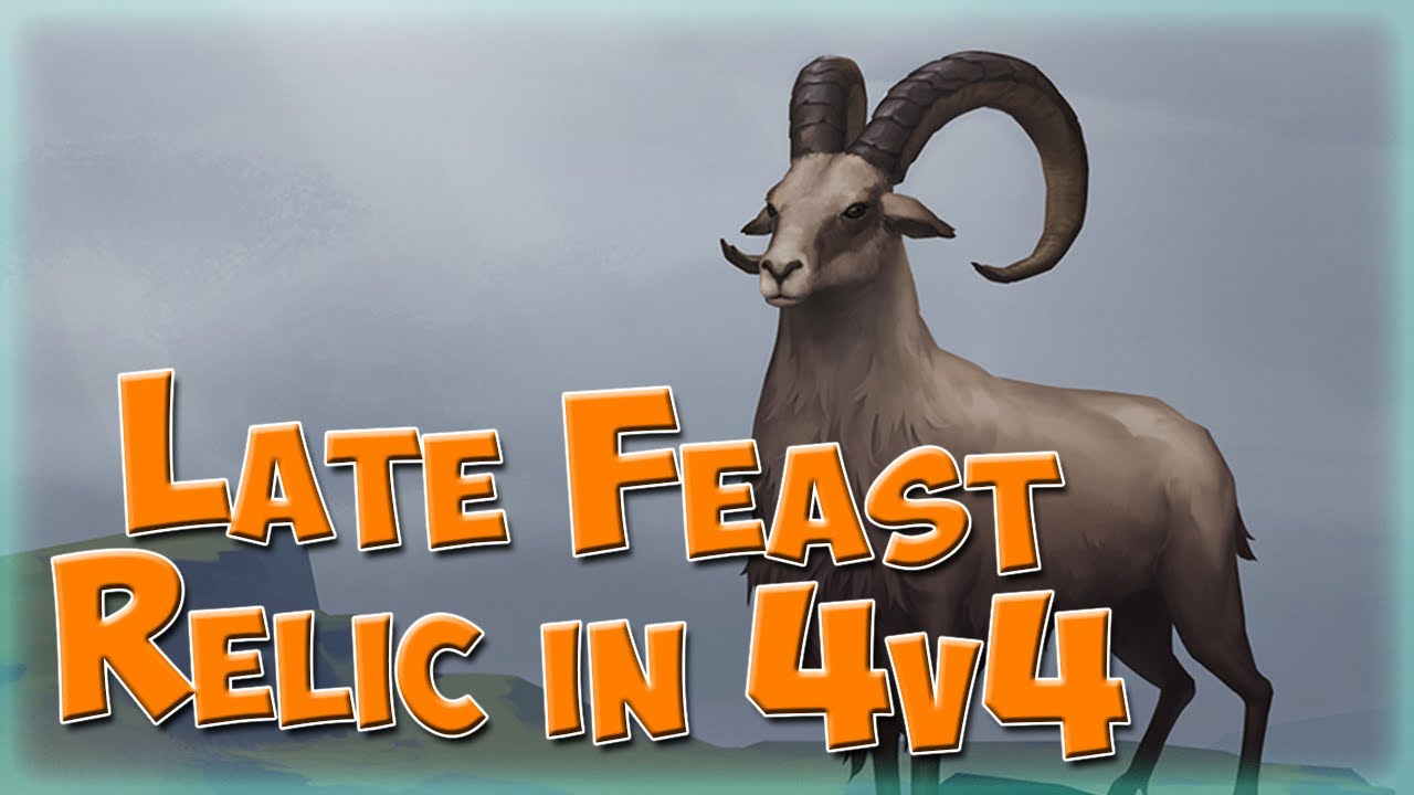 Late Feast Relic in 4v4 | Goat clan in 4v4 | Northgard