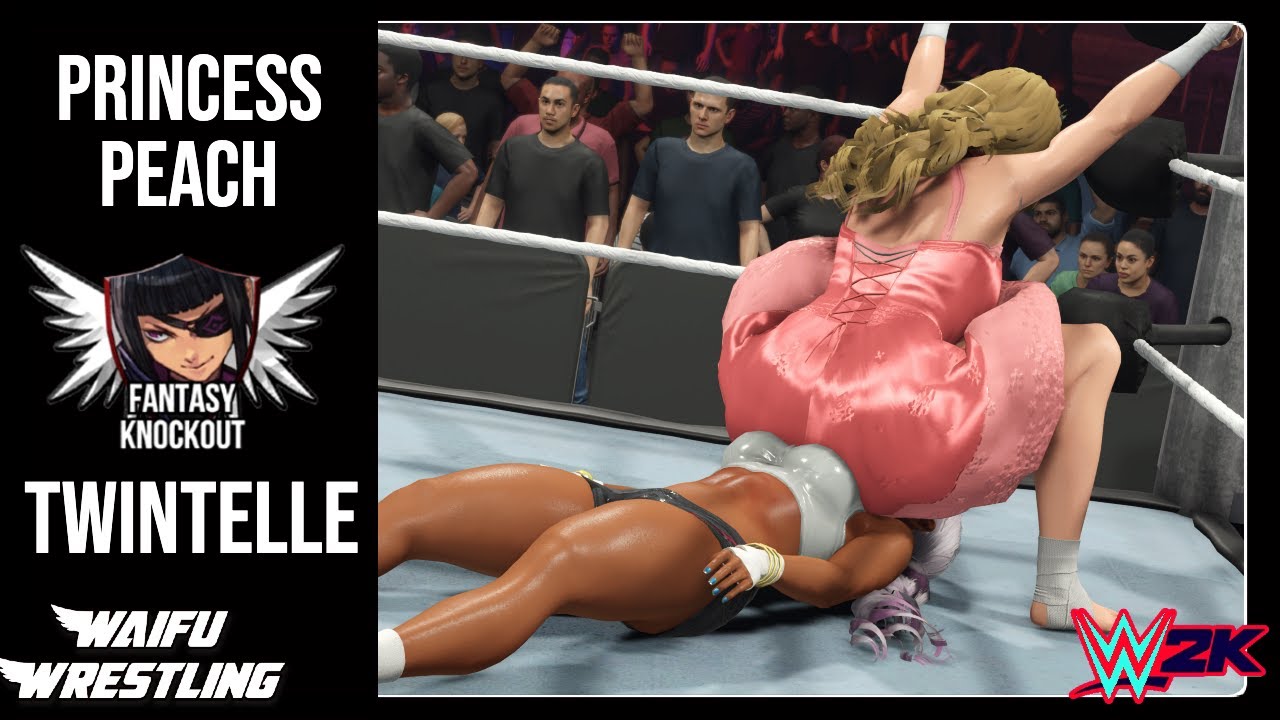 WWE2K23: Twintelle VS Princess Peach - Booty Brawl: Queens of the Curve