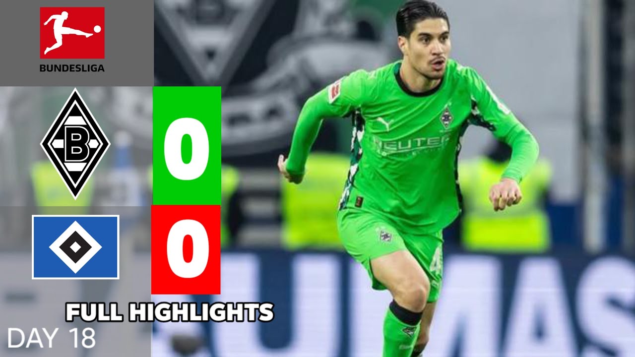 Kevin diks tampil apik‼️monchengladbach vs hamburger sekor 0-0 lanjutan Bundesliga day 18