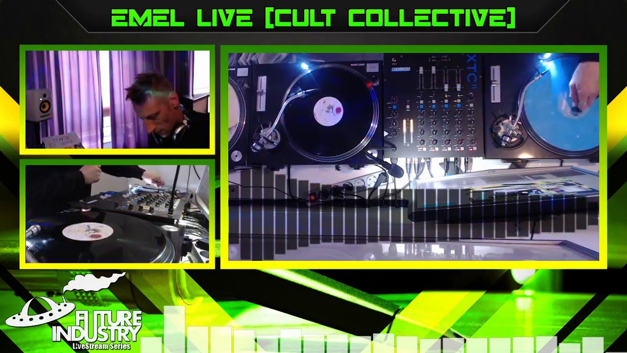 eMeL (CULT Collective) / Tekno-Acid-Core / Future Industry Livestream Series