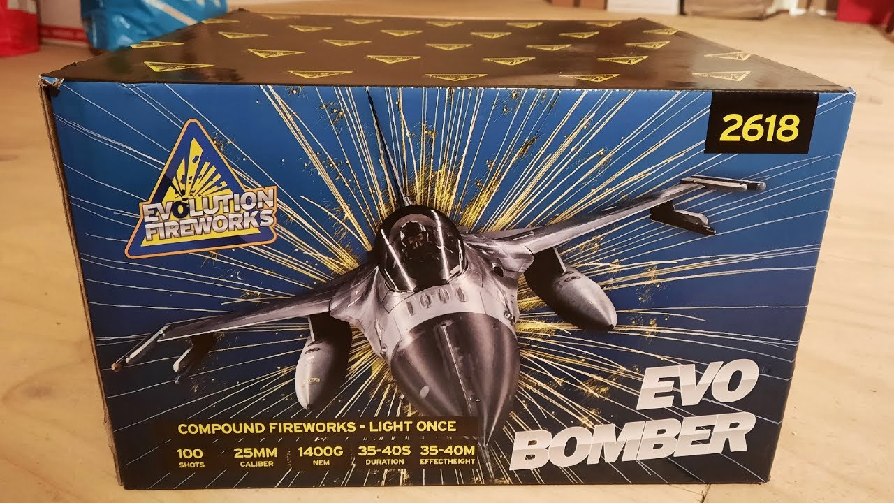 Evo Bomber - Evolution Fireworks | Oud en Nieuw 2023/2024