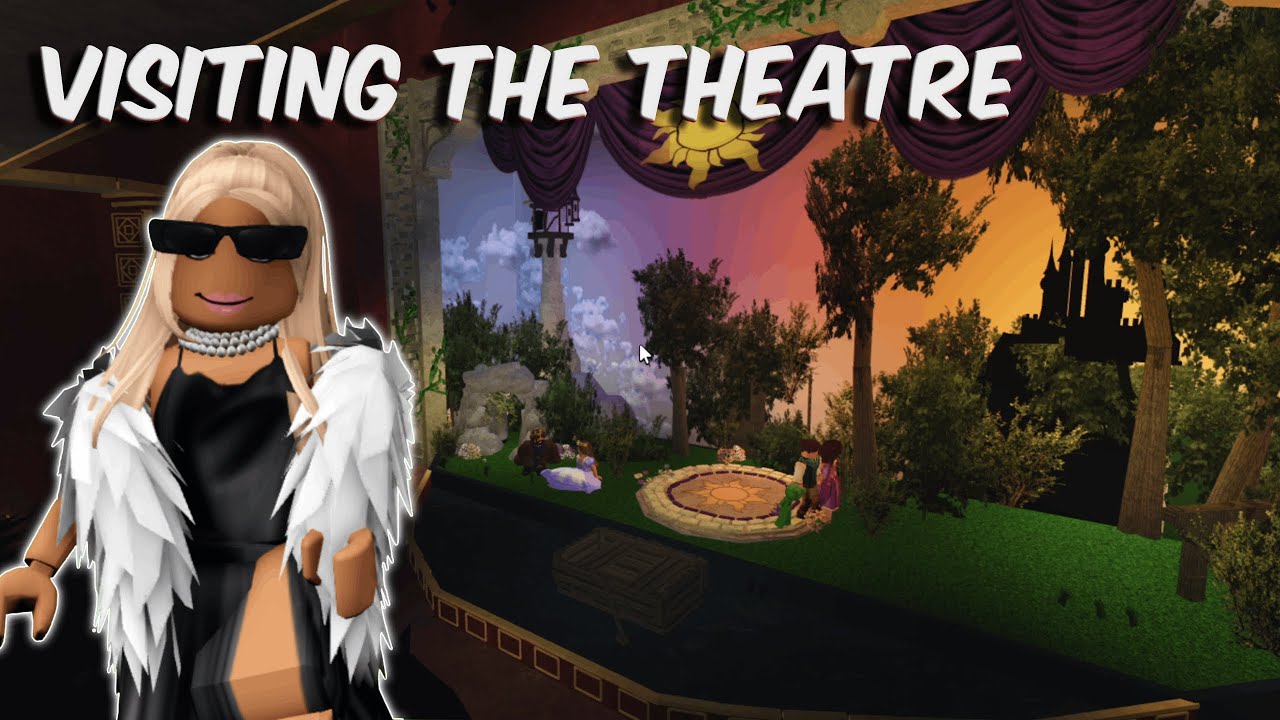 ПОСЕЩЕНИЕ ТЕАТРА В БЛОКСБУРГЕ | roblox