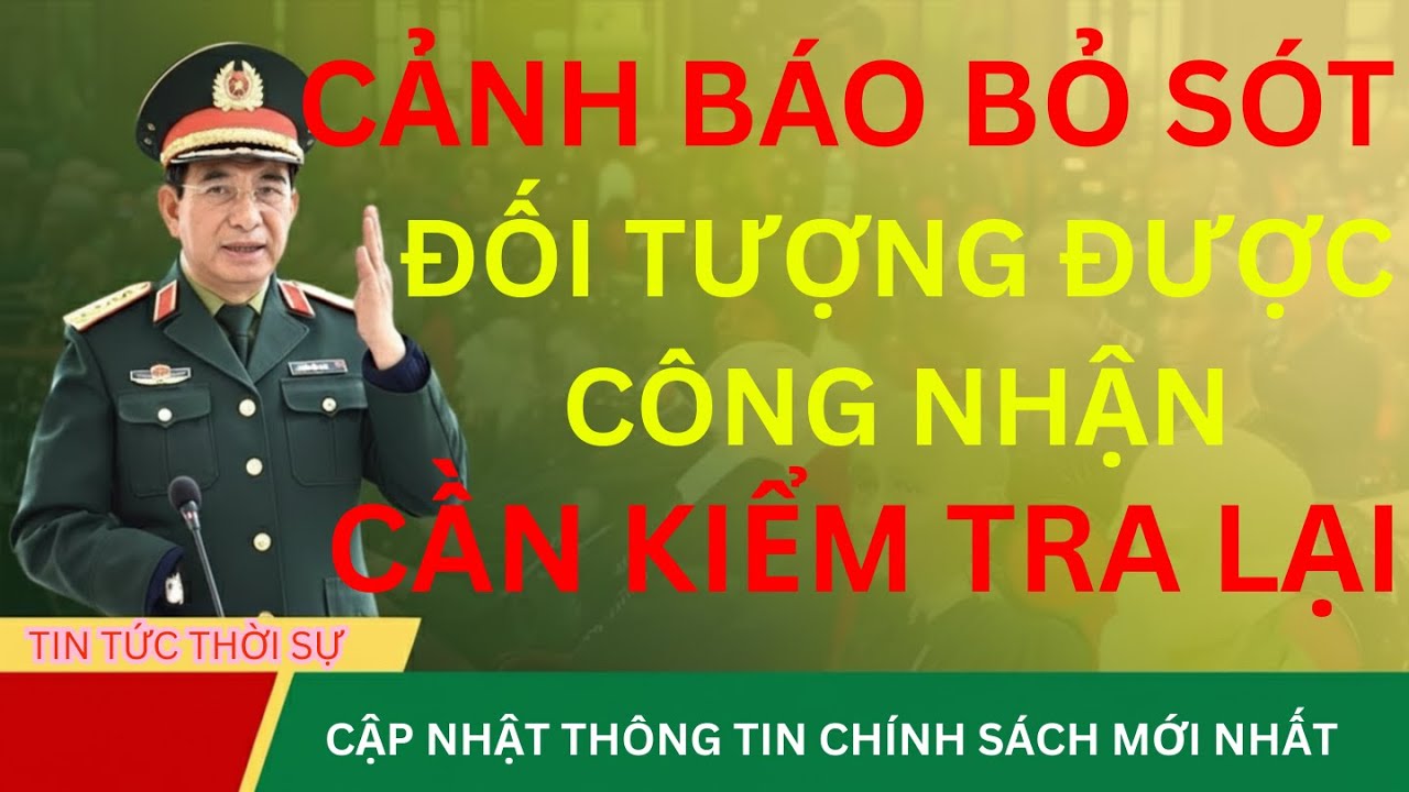 Trình Tự Công Nhận Người Có Công Cho Người Không Là Thương Binh