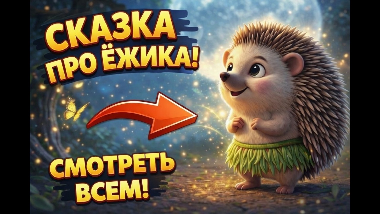 Ёжик Фрол и тайна Лунной Лилии 🦔✨Мультик для детей