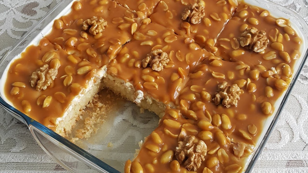 Karamelli Fıstıklı Pasta Diğer Adıyla Snickers Pasta 👌🏻👌🏻 Vazgeçilmeziniz Olacak Şahane Tarif