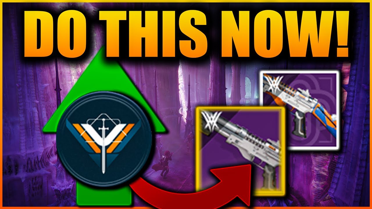 Destiny 2: Get FAST Vanguard Ranks and Easily Get RECKLESS ENDANGERMENT SOLO! (Witch Queen)